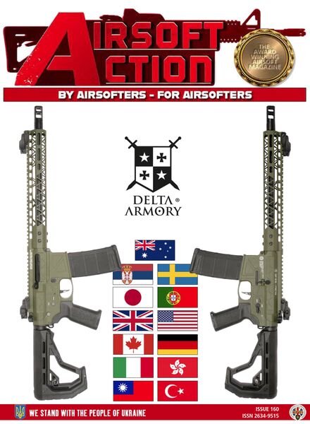 Airsoft Action – April 2024 Cover