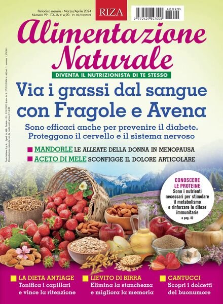 Alimentazione Naturale – Marzo-Aprile 2024 Cover