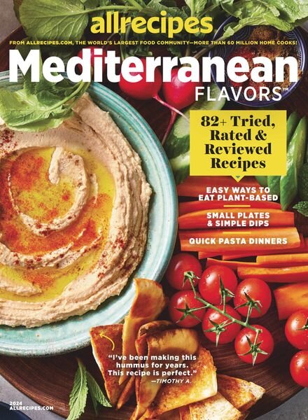 Allrecipes – Mediterranean Flavors 2024 Cover