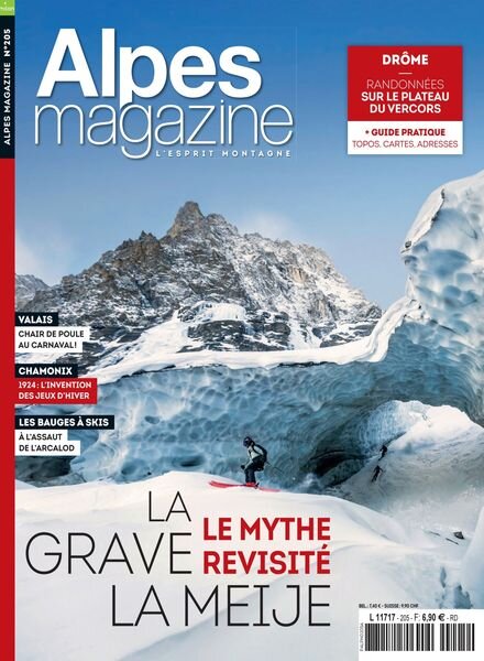 Alpes Magazine – Mars-Avril 2024 Cover