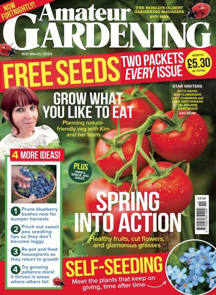 Amateur Gardening – 16 March 2024 Cover