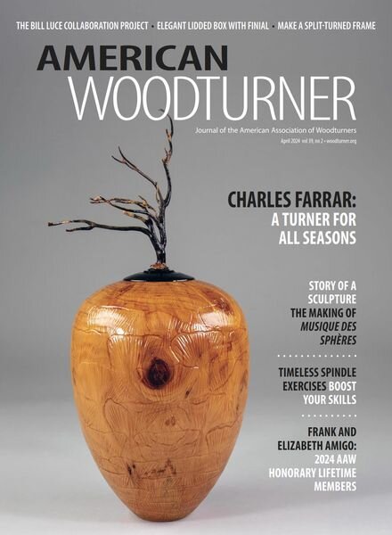 American Woodturner – April 2024 Cover