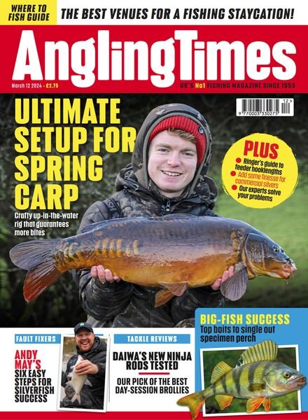 Angling Times – Issue 3661 – March 12 2024 Cover