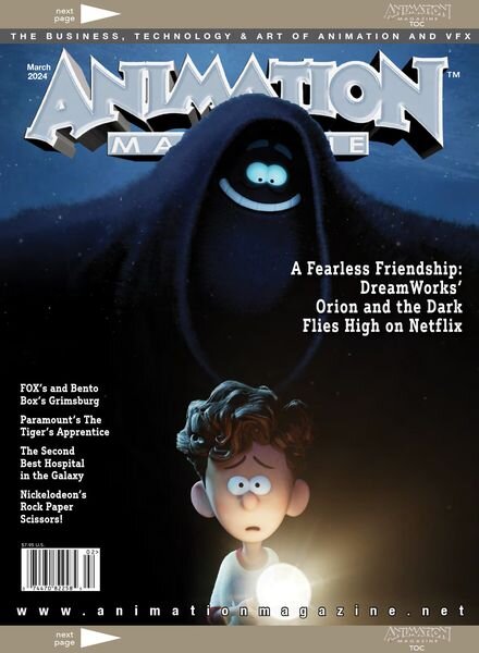Animation Magazine – March 2024 Cover