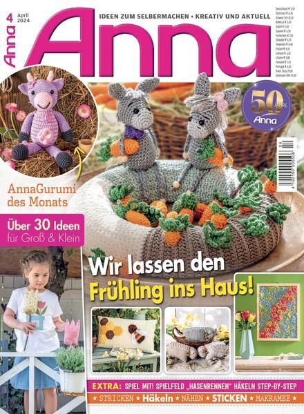 Anna Germany – April 2024 Cover
