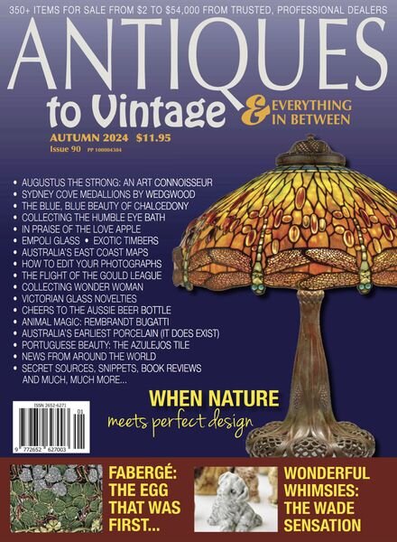 Antiques to Vintage & Everything In Between – Autumn 2024 Cover