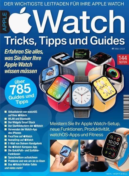 Apple Watch Tricks Tipps und Guides – Marz 2024 Cover
