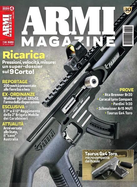 Armi Magazine – Aprile 2024 Cover