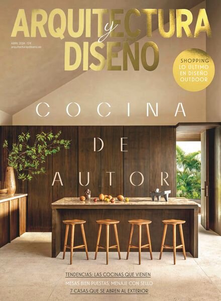 Arquitectura y Diseno – Abril 2024 Cover
