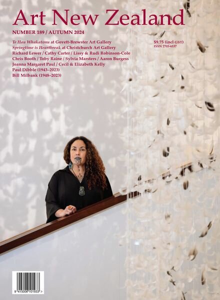 Art New Zealand – Autumn 2024 Cover