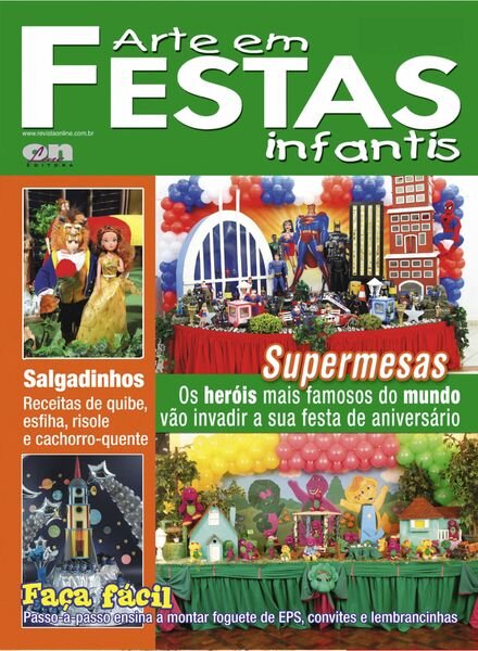Arte em Festas Infantis – 15 Marco 2024 Cover