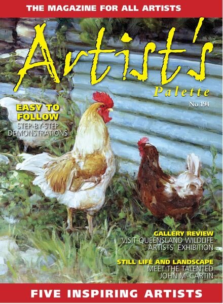 Artist’s Palette – Issue 194 – March 2024 Cover