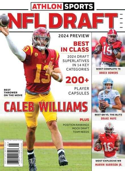 Athlon Sports – NFL Draft – 28 February 2024 Cover