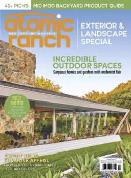 Atomic Ranch – Exteriors Landscaping – March 2024