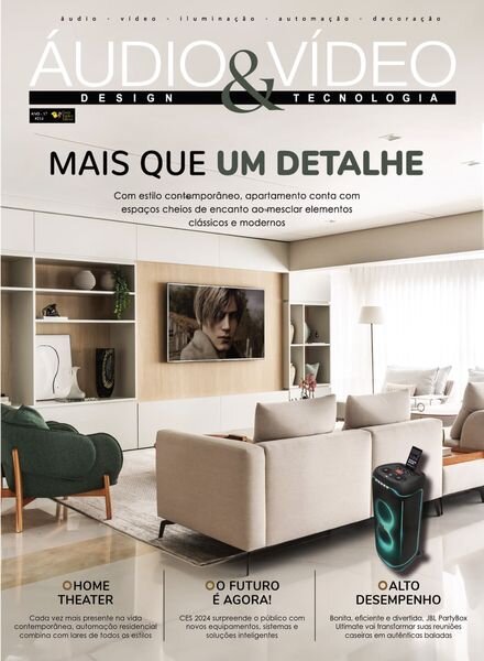 audio & Video Design e Tecnologia – Marco 2024 Cover