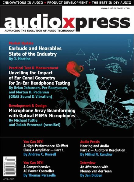 audioXpress – April 2024 Cover
