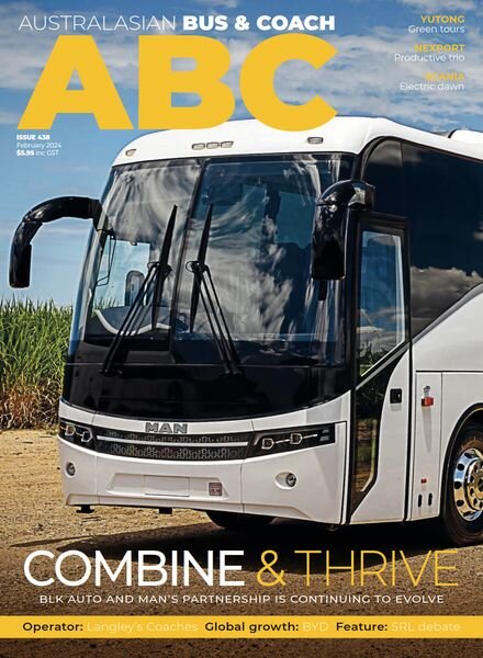 Australasian Bus & Coach – Issue 438 – February 2024 Cover