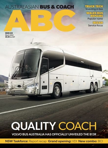 Australasian Bus & Coach – Issue 439 – March 2024 Cover