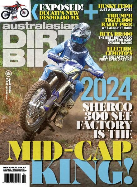Australasian Dirt Bike – Issue 535 – April 2024 Cover