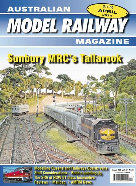 Australian Model Railway Magazine – April 2024 Cover
