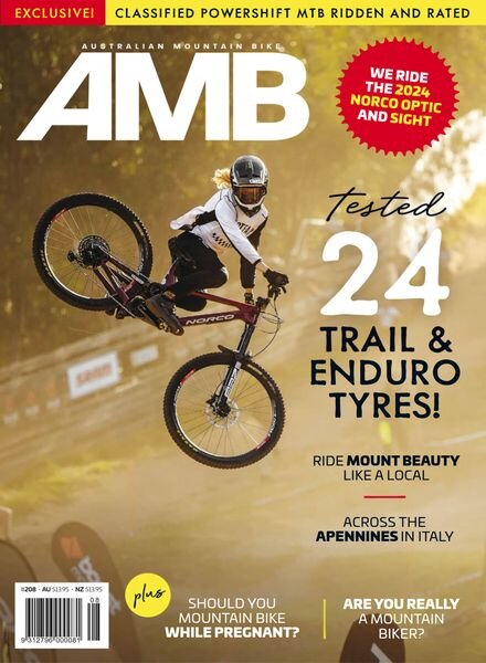 Australian Mountain Bike – Issue 208 – 18 March 2024 Cover
