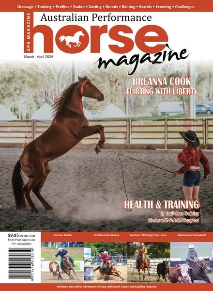 Australian Performance Horse Magazine – March-April 2024 Cover