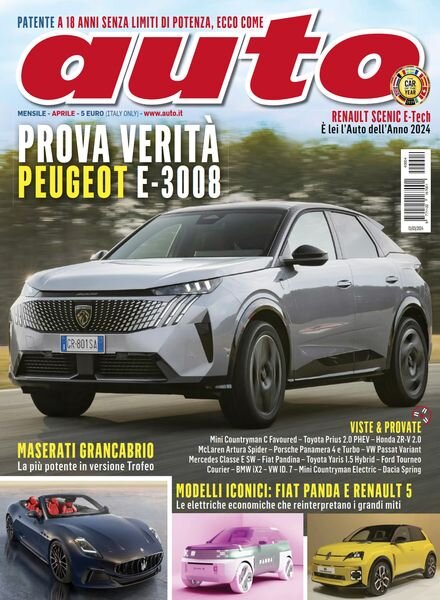 Auto – Aprile 2024 Cover