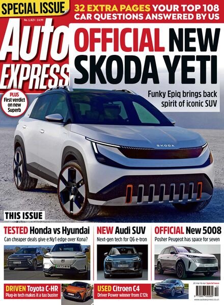 Auto Express – Issue 1823 – 21 March 2024 Cover