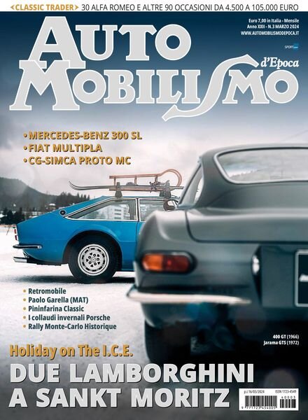 Automobilismo d’Epoca – Marzo 2024 Cover