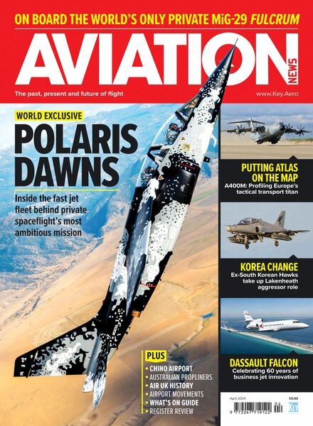 Aviation News – April 2024 Cover