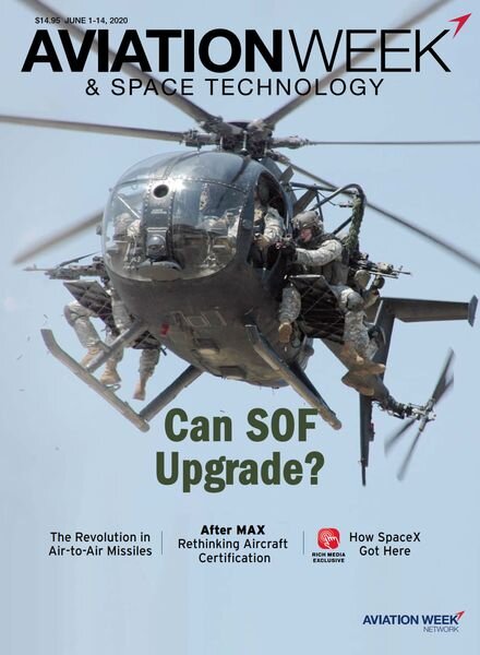 Aviation Week & Space Technology – 1 – 20 June 2020 Cover