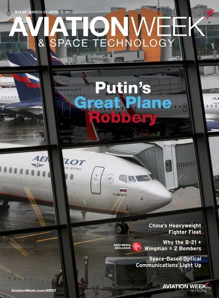 Aviation Week & Space Technology – 21 March – 3 April 2022 Cover