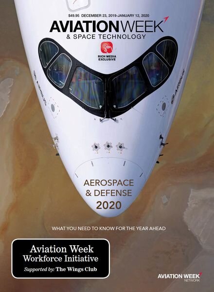 Aviation Week & Space Technology – 23 December 2019- 12 January 2020 Cover