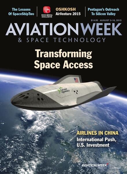 Aviation Week & Space Technology – 3-16 August 2015 Cover