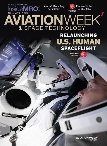Aviation Week & Space Technology – 4 – 17 May 2020 Cover