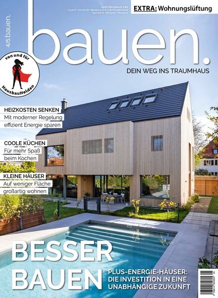 bauen – April-Mai 2024 Cover