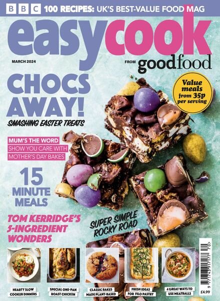 BBC Easy Cook UK – March 2024 Cover