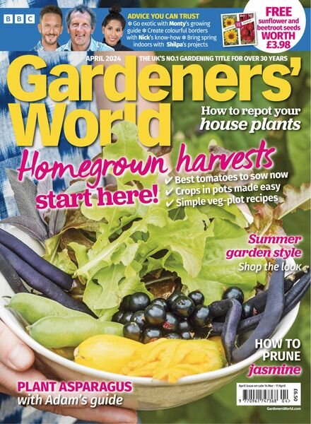 BBC Gardeners’ World – April 2024 Cover
