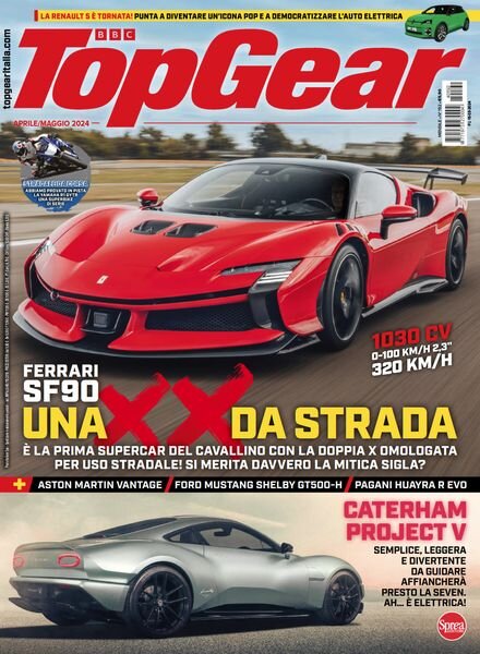 BBC Top Gear Italia – Aprile-Maggio 2024 Cover