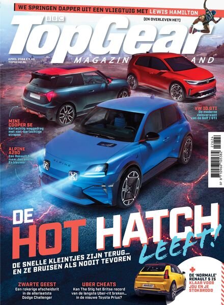 BBC Top Gear Netherlands – April 2024 Cover