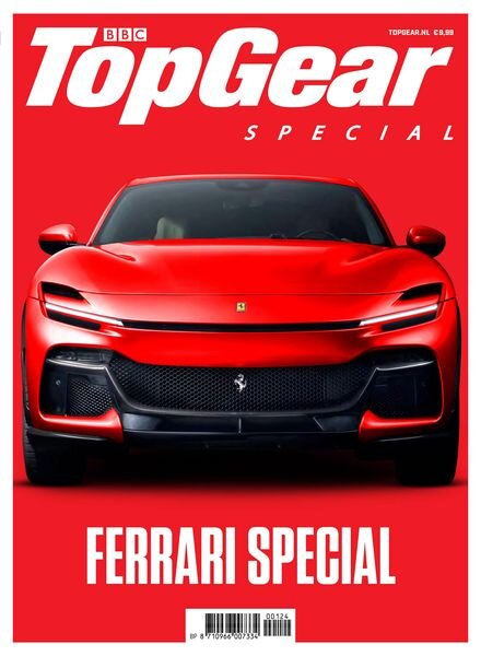 BBC Top Gear Netherlands – Ferrari Special III – Maart 2024 Cover