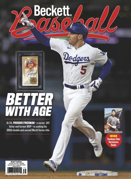 Beckett Baseball – April 2024 Cover