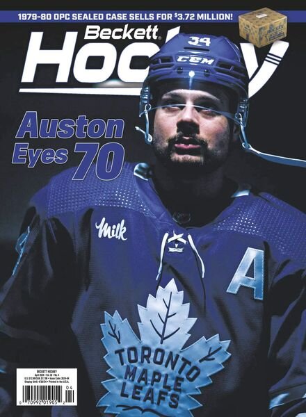 Beckett Hockey – April 2024 Cover