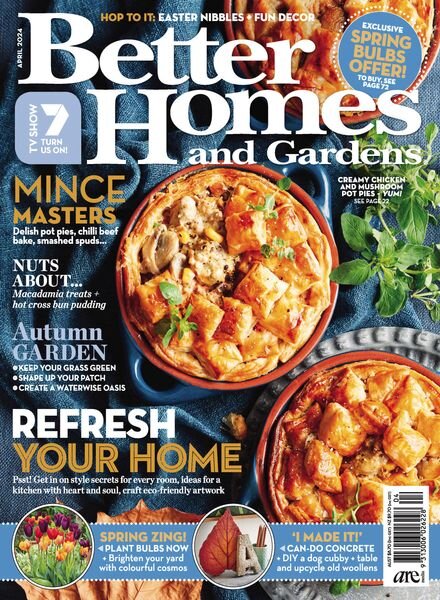 Better Homes and Gardens Australia – April 2024 Cover