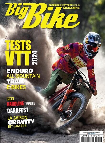 Big Bike Magazine – Avril-Mai 2024 Cover