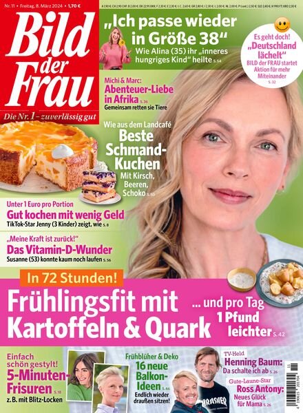 Bild der Frau – 8 Marz 2024 Cover