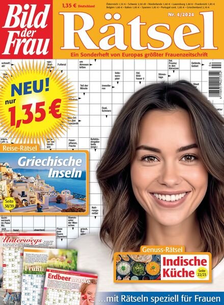 Bild der Frau Ratsel – April 2024 Cover