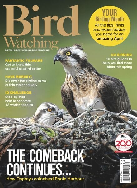 Bird Watching UK – April 2024 Cover