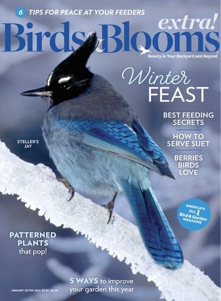 Birds and Blooms Extra – January 2024 Cover