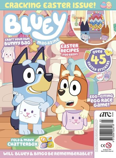 Bluey Magazine – Issue 46 – February 2024 Cover